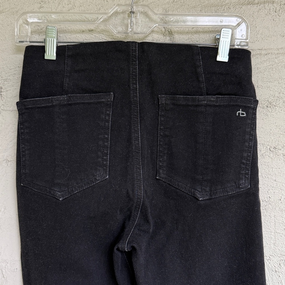rag & bone Nina Black Pull-On Jeans Size Small - Picture 5 of 12